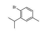 4-溴间异丙基甲苯 结构式