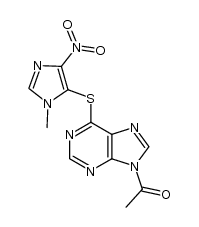 硫唑嘌呤杂质10 结构式