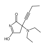 二乙基氨基-2-丁炔基琥珀酰亚胺 结构式