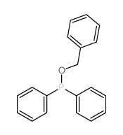 diphenyl-phenylmethoxy-phosphane 结构式