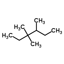 3,3,4-三甲基己烷 结构式