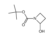 2-羟基氮杂环丁烷-1-羧酸叔丁酯 结构式