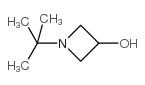 1-叔丁基-3-氮杂环丁醇 结构式