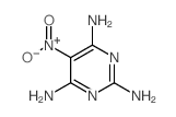 2,4,6-三氨基-5-硝基嘧啶 结构式