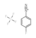 4-氟重氮苯四氟硼酸盐 结构式