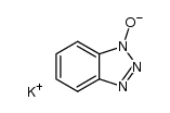 1-羟基-1,2,3-苯并三唑钾盐 结构式