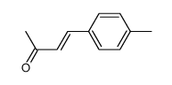 4-(对甲苯基)-3-丁烯-2-酮 结构式