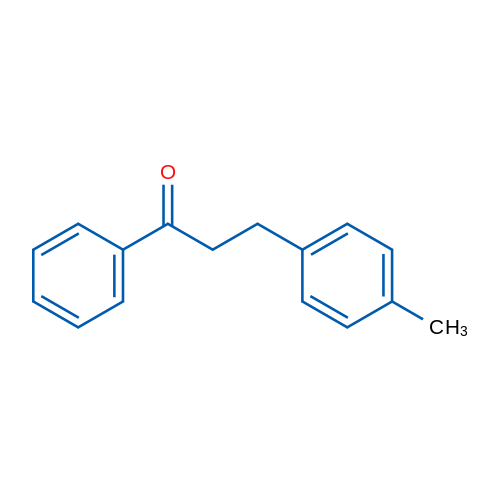 3-(4-甲基苯基)-1-苯基-1-丙酮 结构式