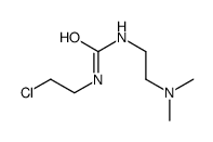 1-(2-氯乙基)-3-[2-(二甲氨基)乙基]脲 结构式