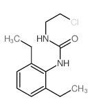 1-(2-氯乙基)-3-(2,6-二乙基苯基)脲 结构式