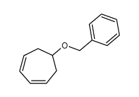6-苄氧基-1,3-环庚二烯 结构式