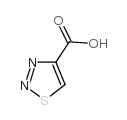 1,2,3-噻重氮-4-羧酸 结构式