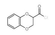 2,3-二氢-1,4-苯并二英-2-碳酰氯 结构式