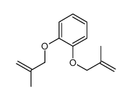 1,2-二(2-甲基-2-丙烯氧基)苯 结构式