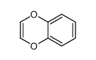 1,4-Benzodioxin 结构式