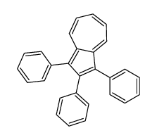 1,2,3-Triphenylazulene 结构式