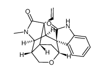 21-氧钩吻碱 结构式