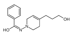N-[4-(3-羟丙基)-3,6-二氢-2H-吡啶-1-基]苯甲酰胺 结构式