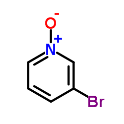 3-溴吡啶-N-氧化物 结构式