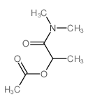 2-乙酰氧基-N,N-二甲基丙酰胺 结构式