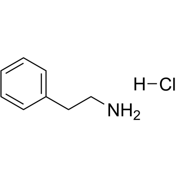 2-苯乙胺盐酸盐 结构式