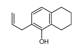2-烯丙基-5,6,7,8-四氢-1-萘酚 结构式