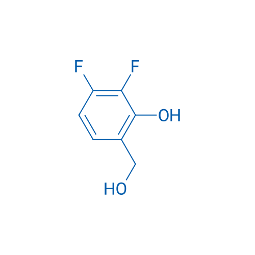 3,4-二氟-2-羟基苯甲醇 结构式