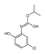 N-(5-氯-2-羟基苯基)氨基甲酸异丙酯 结构式