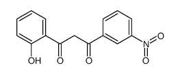 1-(2-羟基苯基)-3-(3-硝基苯基)丙烷-1,3-二酮 结构式