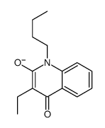 1-丁基-3-乙基-4-羟基-2(1H)-喹啉酮 结构式