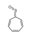 2,4,6-环庚三烯-1-硫酮氧化物 结构式