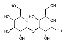 3-O-β-D-吡喃葡萄糖基-D-葡萄糖醇 结构式