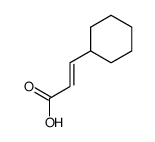 (Z)-3-环己基-2-丙烯酸 结构式