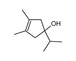 1-异丙基-3,4-二甲基-3-环戊烯-1-醇 结构式