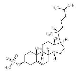 胆固醇甲磺酸酯 结构式