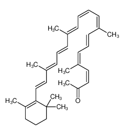 类胡萝卜素 结构式