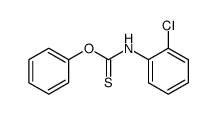 Carbamothioic acid, N-(2-chlorophenyl)-, O-phenyl ester 结构式