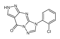 8-(2-氯苯基)-1,8-二氢-4H-吡唑并[3,4-d][1,2,4]三唑并[1,5-a]嘧啶-4-酮 结构式