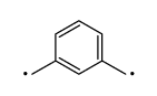 间亚二甲苯基双自由基 结构式