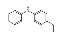 4-乙基-N-苯基苯胺 结构式