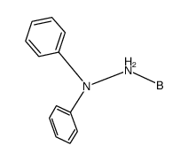 N,N-二苯基肼硼烷 结构式