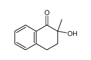 1(2H)-Naphthalenone, 3,4-dihydro-2-hydroxy-2-methyl- 结构式