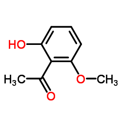 1-(2-羟基-6-甲氧基苯基)乙基-1-酮 结构式