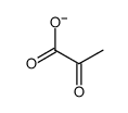 2-氧代丙酸根 结构式