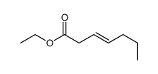 3-庚烯酸乙酯 结构式
