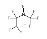 N,1,1,2,2,2-六氟-N-(三氟甲基)乙胺 结构式