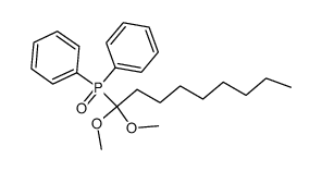 Phosphine oxide, (1,1-dimethoxynonyl)diphenyl- 结构式
