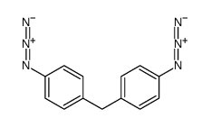 1,1'-methylenebis[4-azidobenzene] 结构式