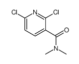 2,6-二氯-N,N-二甲基烟酰胺 结构式