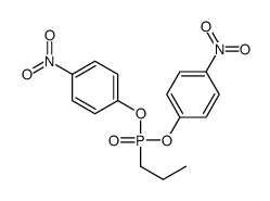 Phosphonic acid, propyl-, bis(4-nitrophenyl) ester (9CI) 结构式